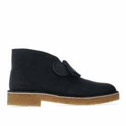 Men's Clarks Originals Desert Boots in Black