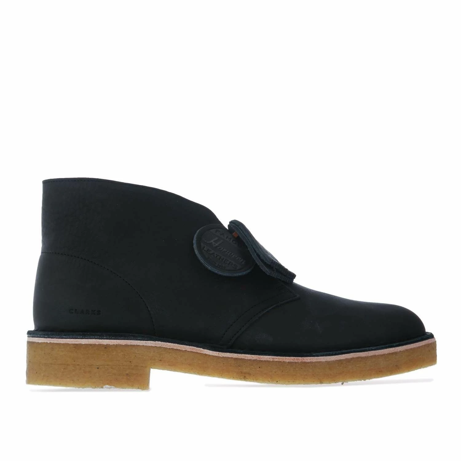 Men's Clarks Originals Desert Boots in Black 1 Men's Clarks Originals Desert Boots in Black