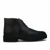 Men's Clarks Originals Desert Galosh Boots in Black