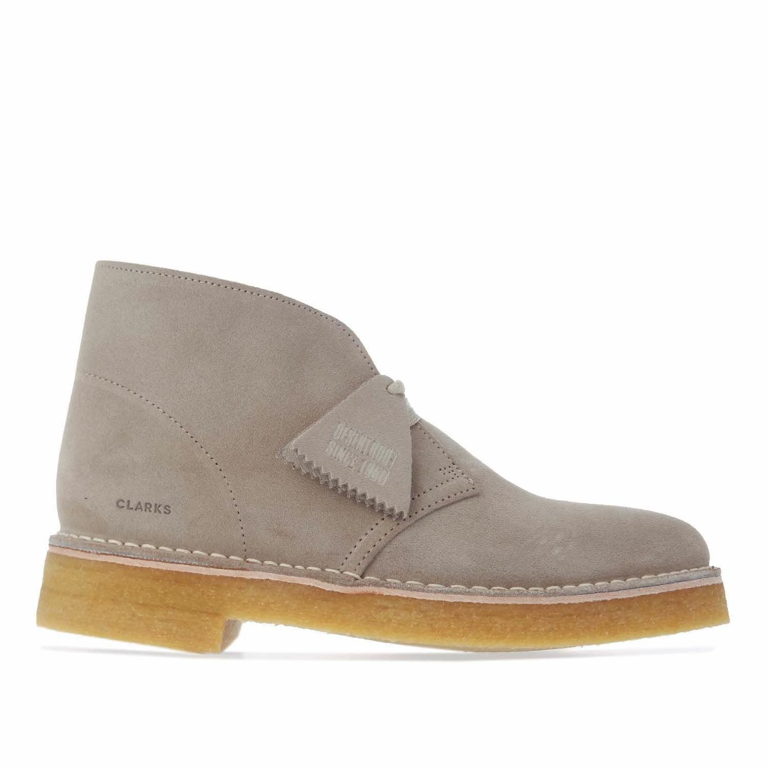 Women's Clarks Originals Desert Boots in Sand 1 Women's Clarks Originals Desert Boots in Sand