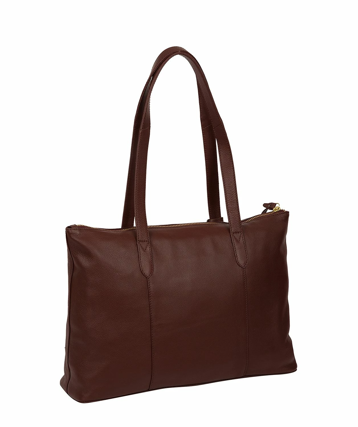 Cultured London 'Barbican' Rich Chestnut Leather Tote Bag 4 Cultured London 'Barbican' Rich Chestnut Leather Tote Bag - Image 4