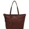 Cultured London 'Heston' Rich Chestnut Leather Tote Bag